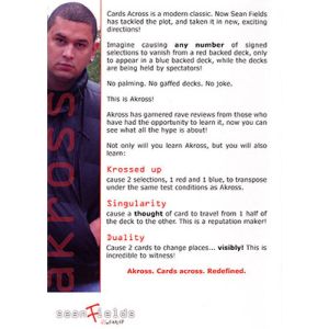 Foto Akross by Sean Fields - DVD