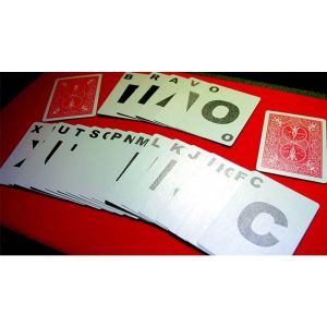 Foto Alphabet Playing Cards Bicycle With Indexes by PrintByMagic - Trick