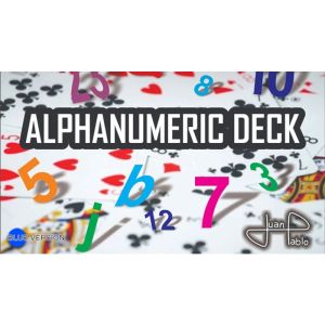 Foto ALPHANUMERIC DECK BLUE by Juan Pablo - Trick