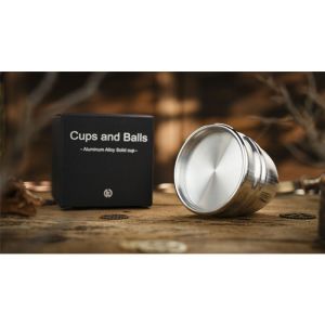 Foto Aluminum Alloy Cups and Balls Matching Solid Cup by TCC Magic