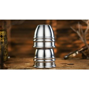 Foto Aluminum Alloy Cups and Balls Matching Solid Cup by TCC Magic
