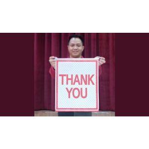 Foto Amazing Banner (Thank You) by JL Magic - Trick (VT)