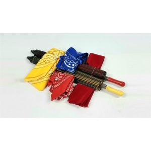 Foto Umbrella From Bandana Set (random color for umbrella) by JL Magic - Trick