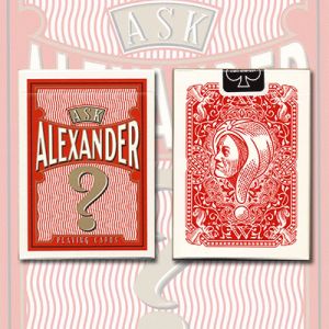 Foto Ask Alexander Playing Cards - Limited Edition by Conjuring Arts (VT)