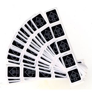 Foto Deck Seal BLACK (100 SEALS) by US Playing Card Company (VT)