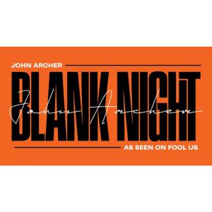 Foto Blank Night 2025 Edition (Blue) by John Archer