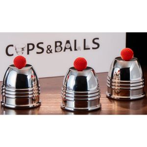 Foto Cups and Balls Set (Stainless-Steel) by Bluether Magic and Raphael (VT)