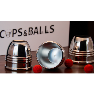 Foto Cups and Balls Set MINI (Stainless-Steel) by Bluether Magic and Raphael