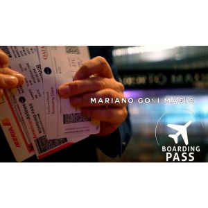 Foto Boarding Pass (Gimmicks and Online Instruction) by Mariano Goni - Trick (VT)