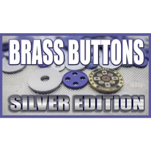 Foto BRASS BUTTONS SILVER EDITION (Gimmicks and Online Instruction) by Matthew Wright - Trick