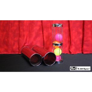 Foto Cage and Cylinder Mystery (Brass) by Mr. Magic - Trick