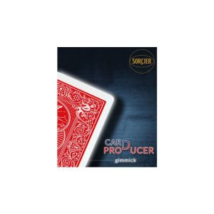 Foto Card Production Gimmick Red by Sorcier Magic - Trick