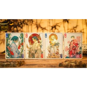 Foto Ancient Relics Gem Playing Card by 52 Muse (Pink)