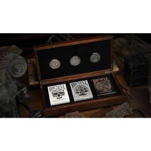 Foto Apocalypse Bicycle Wooden Box Set Playing Cards by TCC