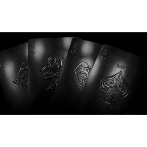 Foto Aqua Black Invisible Playing Cards by MPC