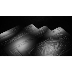 Foto Aqua Black Invisible Playing Cards by MPC