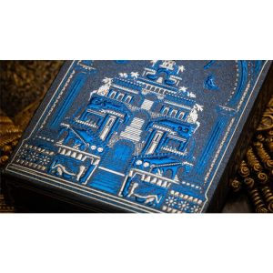 Foto Babylon (Cerulean Blue) Playing Cards by Riffle Shuffle (VT)