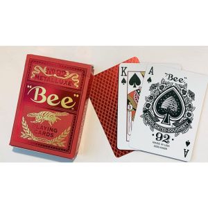 Foto Bee Red MetalLuxe Playing Cards by US Playing Card