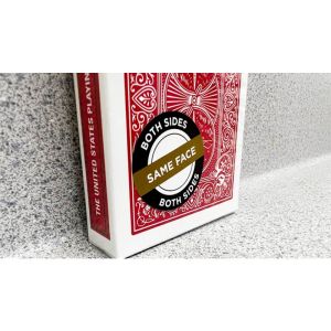 Foto Bicycle 2 Faced Red Tuck (Mirror Deck Same on both sides) Playing Card