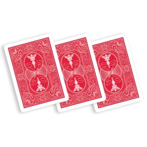 Foto Bicycle Playing Cards 809 Mandolin Red by USPCC