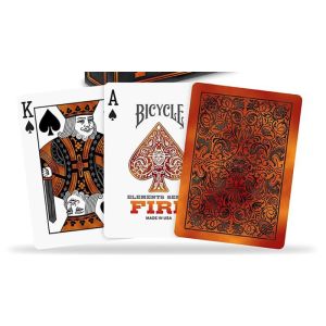 Foto Bicycle Fire Playing Cards