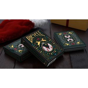 Foto Bicycle Home for the Holidays Playing Cards by US Playing Cards