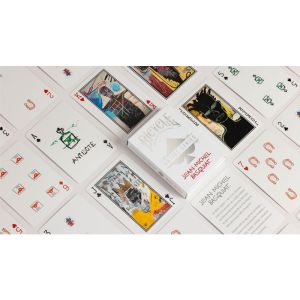 Foto Bicycle Jean-Michel Basquiat (Box Set Red/Blue) by US Playing Cards