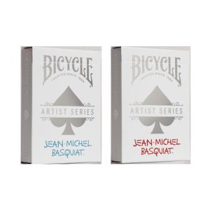 Foto Bicycle Jean-Michel Basquiat (Box Set Red/Blue) by US Playing Cards