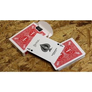 Foto Bicycle Maiden Back (Red) by US Playing Card Co