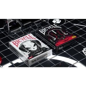 Foto Bicycle Machine56 R-TYPE/3 White Playing Cards by RunIt Decks