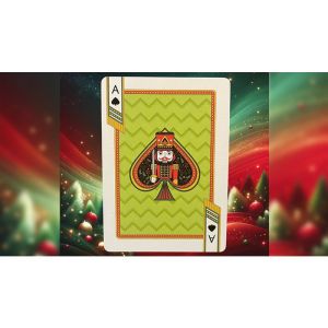 Foto Bicycle Nutcracker (Green Gilded) Playing Cards