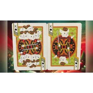 Foto Stripper Bicycle Nutcracker (Red) Playing Cards (VT)