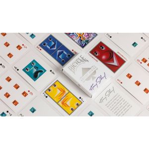 Foto Bicycle Kenny Scharf Purple/Orange Box Set by US Playing Cards