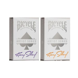 Foto Bicycle Kenny Scharf Purple/Orange Box Set by US Playing Cards