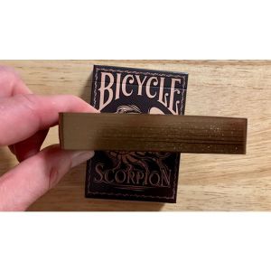 Foto Gilded Bicycle Scorpion (Brown) Playing Cards (VT)