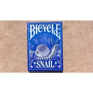 Foto Gilded Bicycle Snail (Blue) Playing Cards (VT)