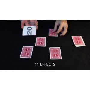 Foto Bicycle Special NUMBERS Blue Playing Cards (plus 11 Online Effects)