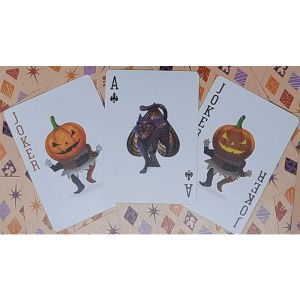Foto Bicycle Vintage Halloween Playing Cards  by Collectable Playing Cards (VT)