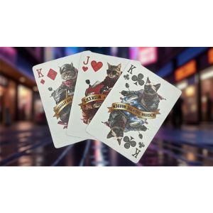 Foto Biker Cats Playing Cards by Collectable Playing Cards