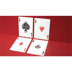 Foto Butterfly Worker Marked Playing Cards (Red) by Ondrej Psenicka
