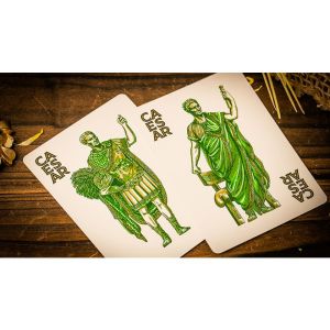 Foto Caesar (Green) Playing Cards by Riffle Shuffle (VT)