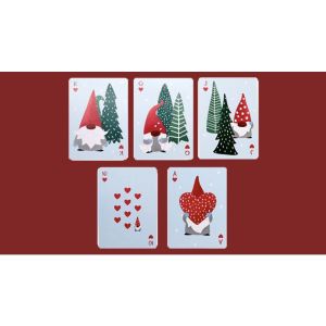 Foto Christmas Gonk Playing Cards by Puckator UK