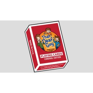Foto That Deaf Guy RED Cardinal Edition Playing Cards