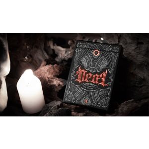 Foto Deal with the Devil (Scarlet Red) UV Playing Cards by Darkside Playing Card Co (VT)