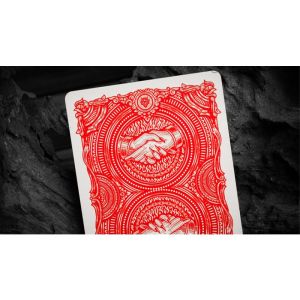 Foto Deal with the Devil (Scarlet Red) UV Playing Cards by Darkside Playing Card Co (VT)