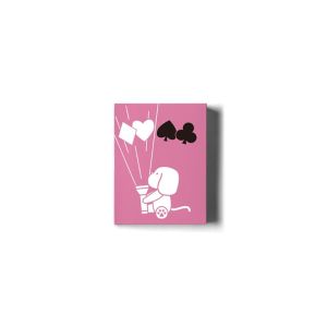Foto Diary of Kitten and Puppy - Puppy Pink Edition Playing Cards
