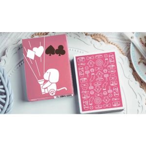 Foto Diary of Kitten and Puppy - Puppy Pink Edition Playing Cards