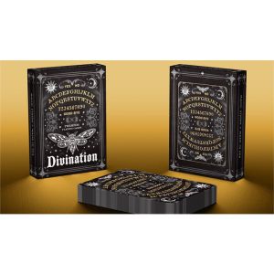 Foto Divination (Black) Playing Cards by Midnight Cards (VT)