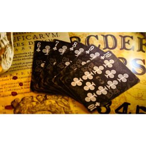 Foto Divination (Black) Playing Cards by Midnight Cards (VT)