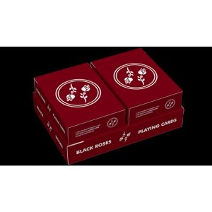 Foto Black Roses Edelrot Mini Playing Cards (Collector s Box)